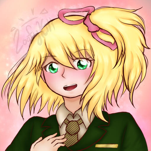 Sketch lineart + stylized colour with Plain BG